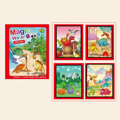 Montessori Toys Reusable Coloring Book Magic Water Drawing Book Painting Drawing Toys Sensory Early Education Toys for Children