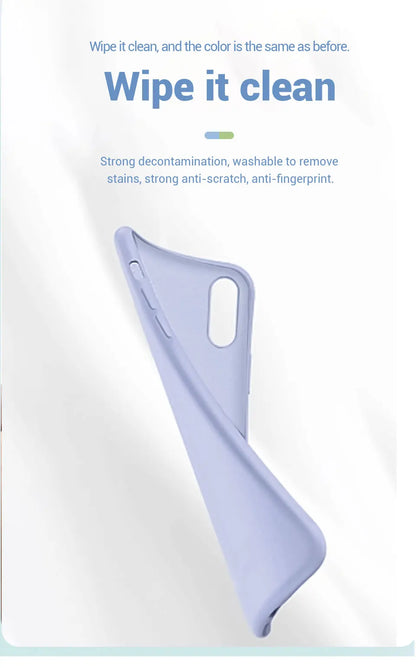 Liquid Silicone Protective Case For Samsung Galaxy A15 A25 A35 A55 A22 A32 A52 A13 A23 A33 A53 A14 A24 A34 A54 4G 5G Cover Cases