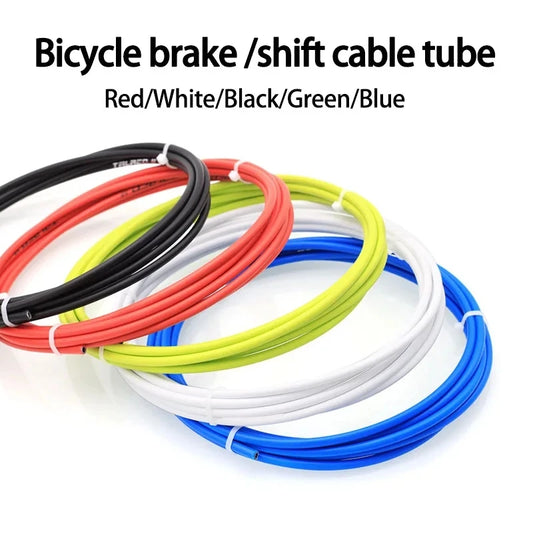 3m Bicycle Brake Cable/Shift Cable Housing 4mm/5mm Bike Brake Cables Tube MTB Road Bikes Brake Shifter Derailleur Cable Line