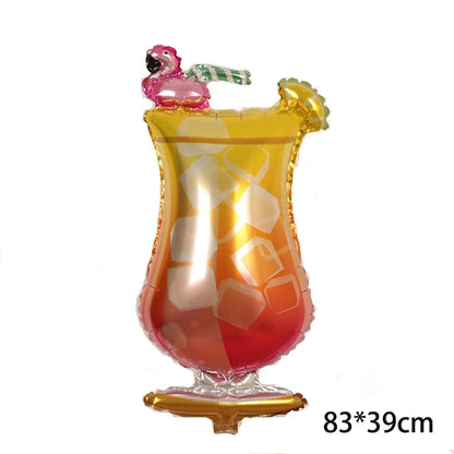 Wine Bottle Wine Goblet Aluminium Foil Balloons Beer Whisky Champagne Bar Banquet Family Gathering Birthday Party Decoration