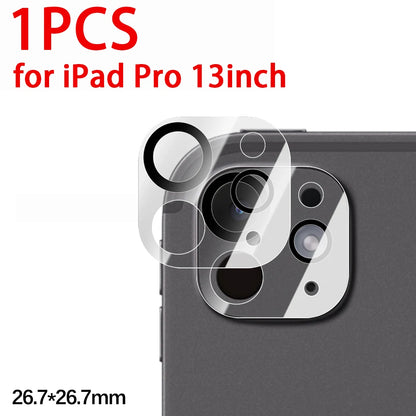 5-1PCS Tempered Glass Lens Films for Apple IPad Pro 2024 11 13 Inch HD Clear Anti-scratch Tempered Camera Screen Protectors
