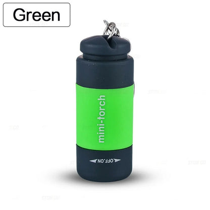 Mini Keychain Lamp Keychain Pocket Torch USB Rechargeable LED Light Flashlight Lamp Waterproof Keychain Light 1PC