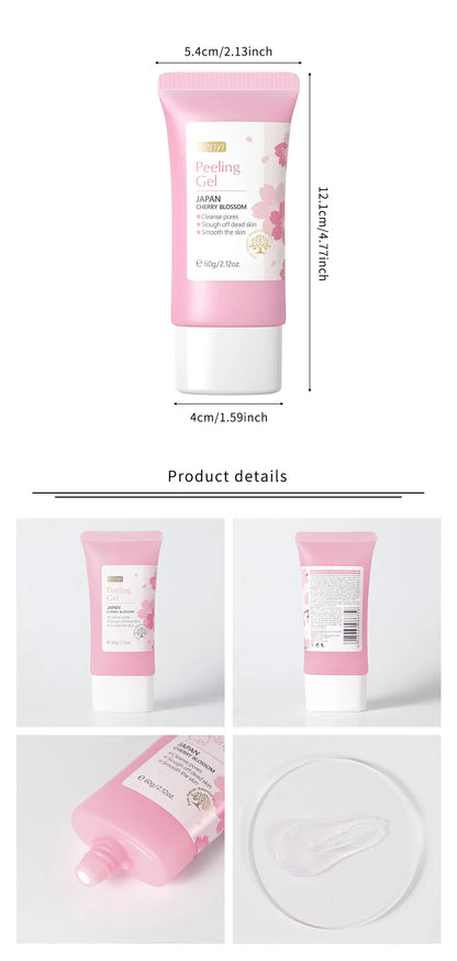 LAIKOU Face  Deep Cleaning Exfoliating Gel Skin Care Whitening Moisturizer Repair Facial Scrub Skin Care 60g