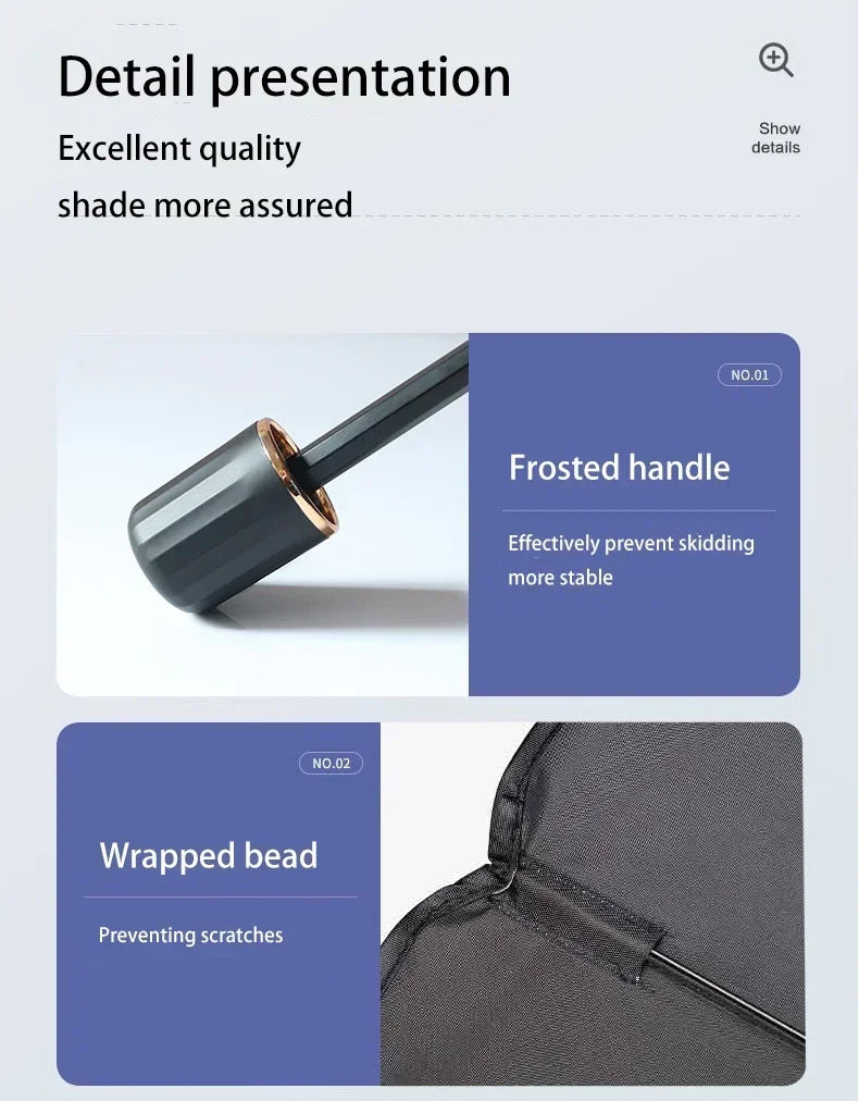 Car Sunshade Umbrella For Auto Shading Car Sun Shade Protector Parasol Summer Sun Interior Windshield Protection Accessories