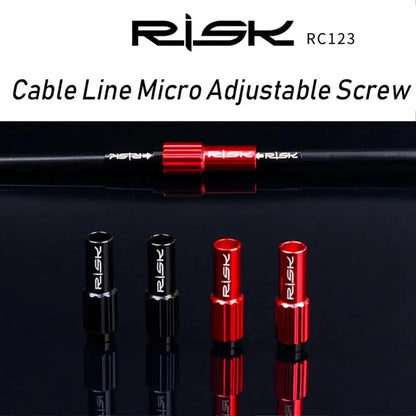 RISK MTB Bikes Brake Cable Gear Micro Adjustable Screws Shift Connector Line Parts Road Bicycle Shifter Regulator Accessories