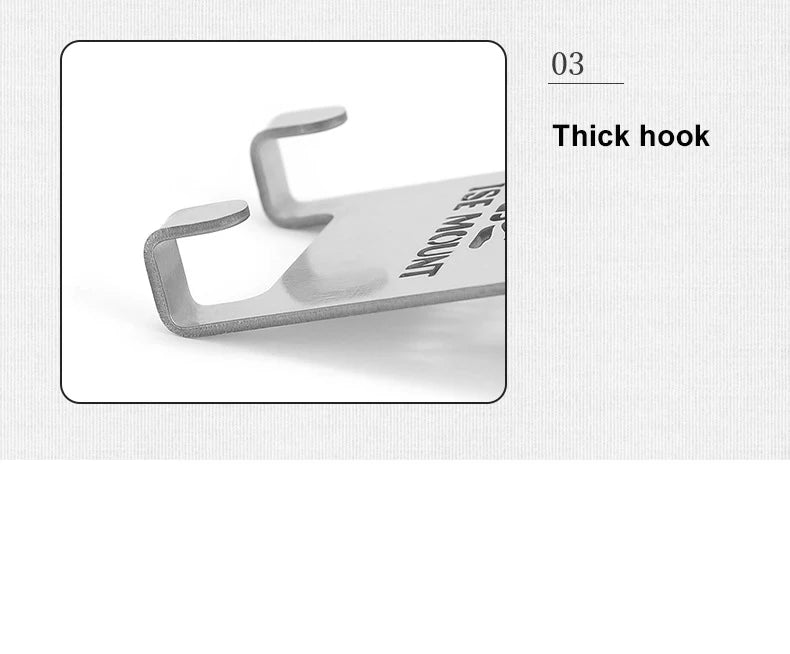 Hang Gas Canister Hook Camping Tables Hook Stainless Steel Stove Tank Hanger Hook Outdoor Camping Table Gas Stove Tank Organizer