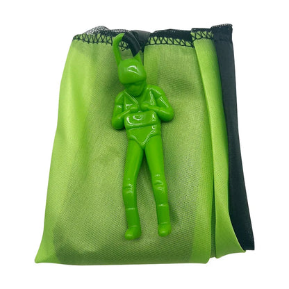 1pcs Hand Throwing Parachute Kids Outdoor Funny Toys Game Play Toys for Children Fly Parachute Sport with Mini Soldier Toys