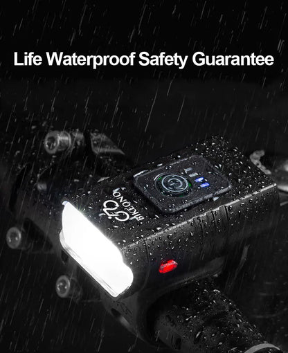 Bike Light USB Rechargeable MTB Front Lamp Headlight Flashlight Bicycle Lighting Flashlight LED Bike Accessories Taillights