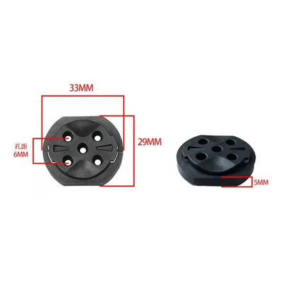 Bicycle Computer Replacement Mount Repair Broken Part For Garmin-And-Bryton Replacement Bike Accessories Black