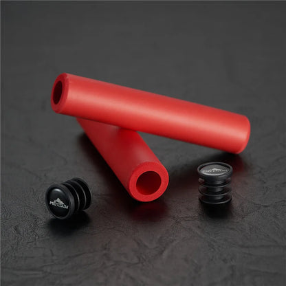 MOTSUV Bicycle Ultraight Density Foam Silicone Sponge Handlebar Grips for MTB bike XC/AM Anti-skid shock-absorbing Super Soft