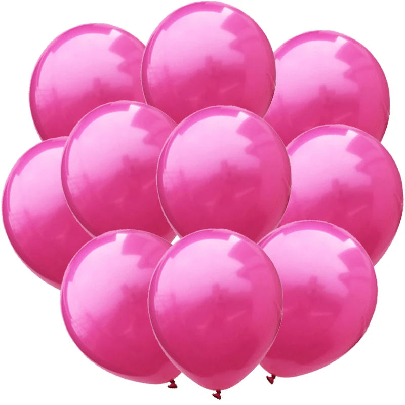 12inch 10pcs Mix Blue Rose Gold Confetti Latex Balloon colorful Baby Shower Wedding Birthday Party Decor Clear Balloons kids toy