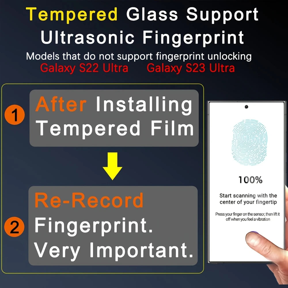 NNBILI Privacy Tempered Glass for Samsung Galaxy S26 Ultra S26+ Plus S25 S24 Fingerprint Unlocking Anti-spy Screen Protector S26 Glass