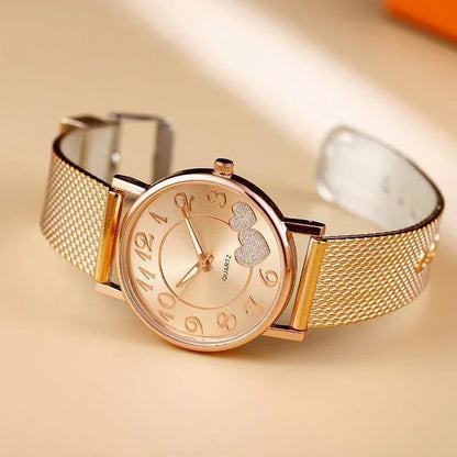 Women Fashion Simple Women Watch Strap Pin Buckle Ladies  Quartz Wrist Watches