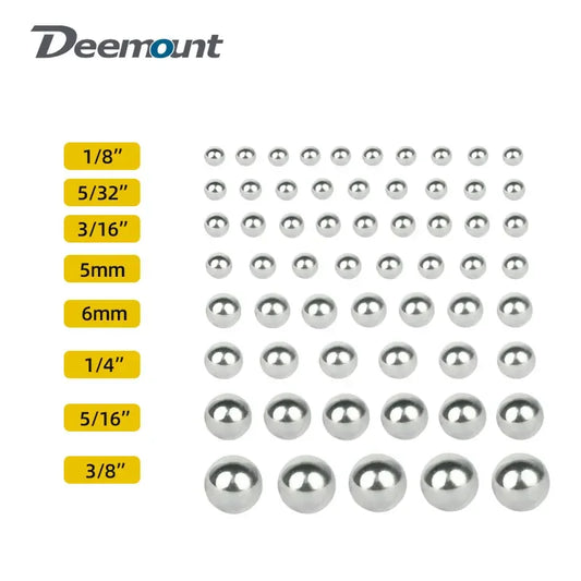 Bicycle Carbon Steel Loose Ball Bearing for Bottom Bracket Hub Headset Use MTB Road Bike Accessories 144/20pcs