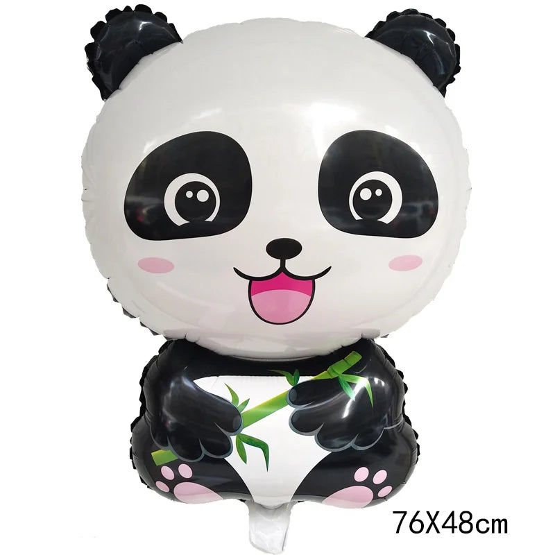 Cartoon Animal Rabbit Deer Foil Balloon Kids Gifts Birthday Party Jungle Animal Theme Decoration Squirrel Fox Bear Helium Globos