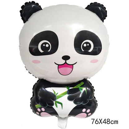 Cartoon Animal Rabbit Deer Foil Balloon Kids Gifts Birthday Party Jungle Animal Theme Decoration Squirrel Fox Bear Helium Globos