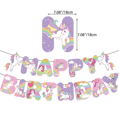 PTRATHY Unicorn Balloons Party Supplies Latex Balloon Kids Cartoon Animal Horse Float Globe Baby Shower Birthday Party Decors