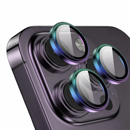For iPhone 16 15 Pro Max Camera Protector Metal Lens Ring Glass For iPhone 14 15 Plus 15Pro Max 15 pro Lens Glass Cover