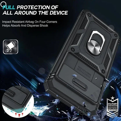Case For Google Pixel 9 8 Pro 8 6 Pro 8A 7A  Google Pixel 9 Pro XL Heavy Duty With Camera 360 Degree Kickstand Cover