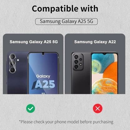 2/4Pcs 9H Screen Protector Glass For Samsung Galaxy A25 5G HD Tempered Glass Film