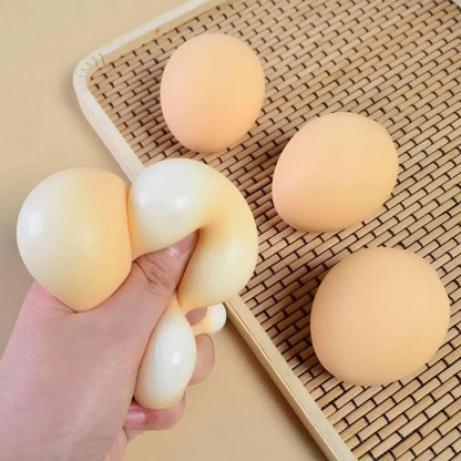 Egg Squeeze Toys Smart Educational Toy Funny Decompression Vent Egg Squeeze Ball Gift SquishyStresd Reliever