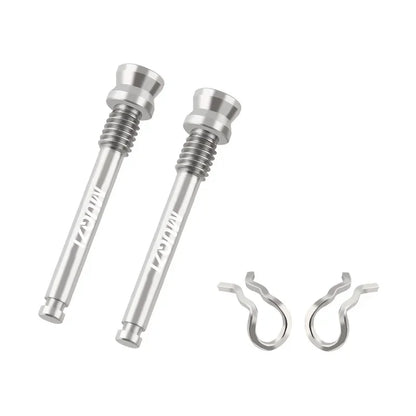 MUQZI 2pcs Disc Brakes Caliper Titanium Alloy M4 Fixing Bolts Bicycle Disc Brake Pad Ultralight Mount Screws Cycling Accessories