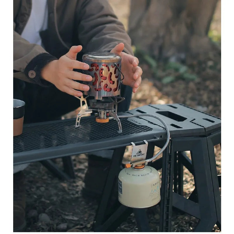 Outdoor Gas Tank Hooks Camping Table Hooks Gas Fuel Tank Hooks Thickened Stainless Steel Hanging Gas Tanks