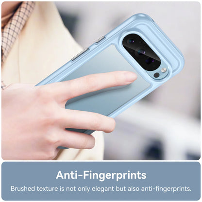 Fashion Transparent Acrylic Case For Google Pixel 9 8 7 Pro 8 7 A Colorful Hard Clear Shockproof Thin Cover For Pixel 9 Pro XL