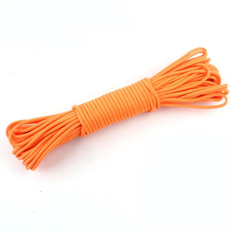 Luminous Rope 9 Strands 4mm Paracord Nylon 550 Tent Cord Glow Parachute Outdoor Bundle Lanyard Camping Survival EDC