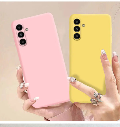 Liquid Silicone Protective Case For Samsung Galaxy A15 A25 A35 A55 A22 A32 A52 A13 A23 A33 A53 A14 A24 A34 A54 4G 5G Cover Cases