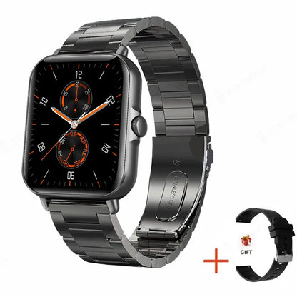 2024 2.01'' Smart Watch Bluetooth Call Play Music Smartwatch Fitness Sport Waterproof Watches for Men Women iPhone Android