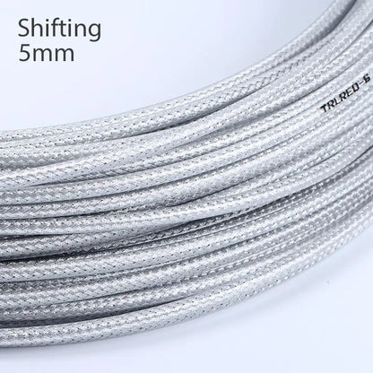 3m 5mm MTB Road Bike Bicycle Brake Derailleur Cable Weaving Line Pipe Housing Tube Variable Speed Shifting Brake Wire housing