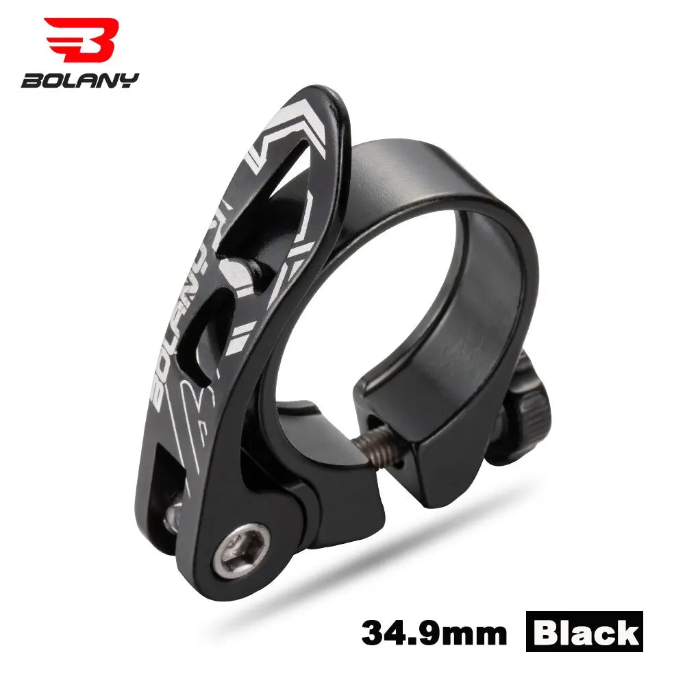 BOLANY MTB Bike Seatpost Clamp Quick Releas Ultralight Aluminium Alloy Bicycle Seat Post Mount 31.8mm 34.9mm Cycling Accessories
