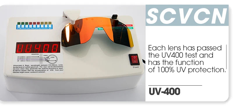 SCVCN Cycling Glasses Bike Sunglasses Men UV400 Eyewear Sports MTB Outdoor Goggles Bicycle Women Sunglasses Multi Color Riding