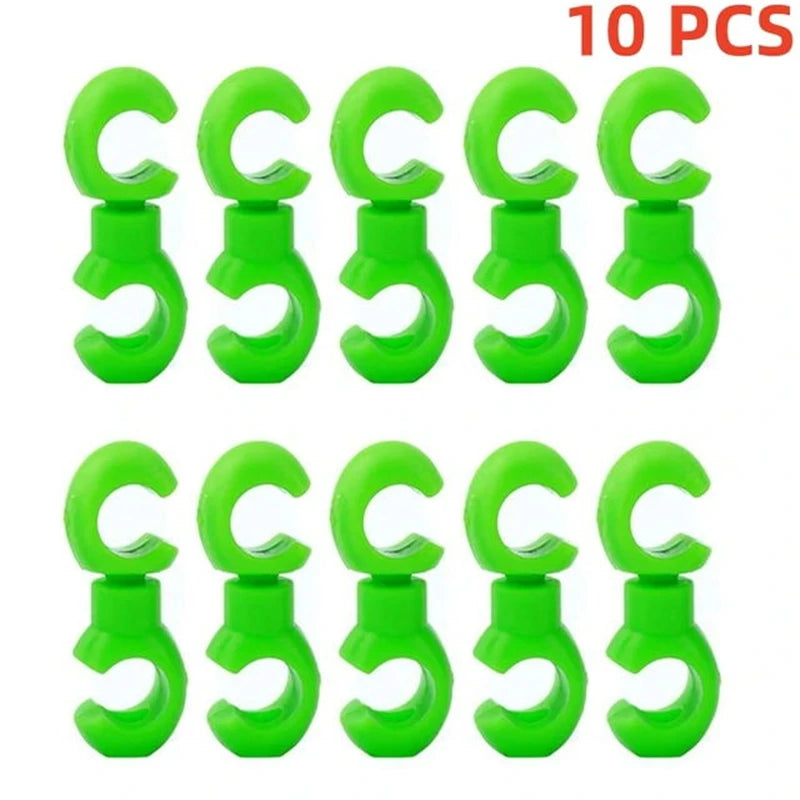 10PCS Mountain bike bicycle accessories handcuff type hub buckle storage device shift line pipe brake hose S buckle