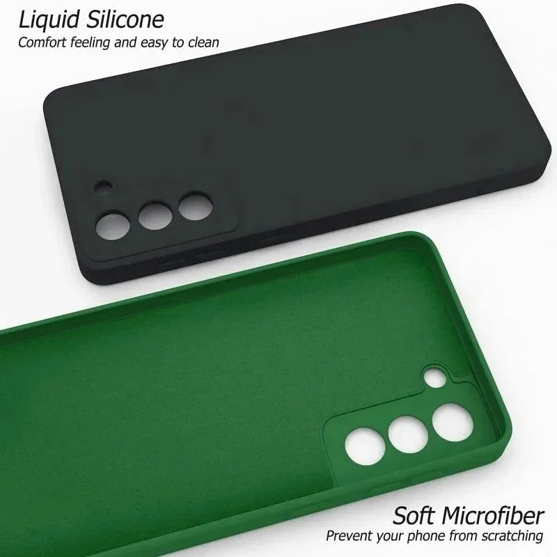 For Samsung A55 A54 5G Case Liquid Silicone Phone Cases For Samsung Galaxy A55 A54 A 55 5G S24 Ultra Plus Back Soft Cover