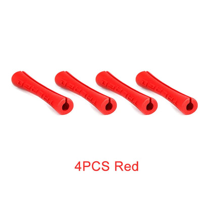 Toopre 4PCS Bike Outer Brake Gear Cable Wrap Protector Cover Bicycle Brake Shift Line Sleeve Cycling Frame Protective Sleeve
