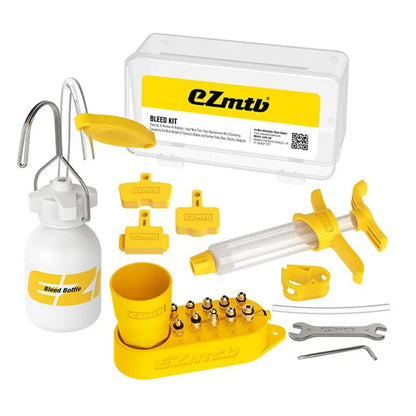 EZMTB Bike Hydraulic Brake Bleed Kit Mineral Fluid DOT For SHIMANO SRAM Bicycle Brake Bleed Repair Tools Syringe