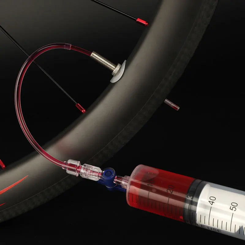 MTB Road Bike Tubeless Tire Liquid Injection Tool 60ml Tyre Sealant Syringe Bicycle Accessories  Valve Core Removal Tool Optiona