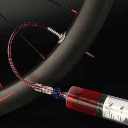 MTB Road Bike Tubeless Tire Liquid Injection Tool 60ml Tyre Sealant Syringe Bicycle Accessories  Valve Core Removal Tool Optiona