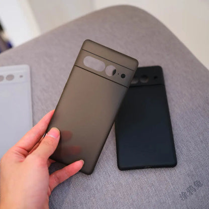 Luxury Phone Case Shockproof 0.35mm Ultra Thin Slim PP Back Cover CASE For google pixel 7 8 9 7A pro ultra funda