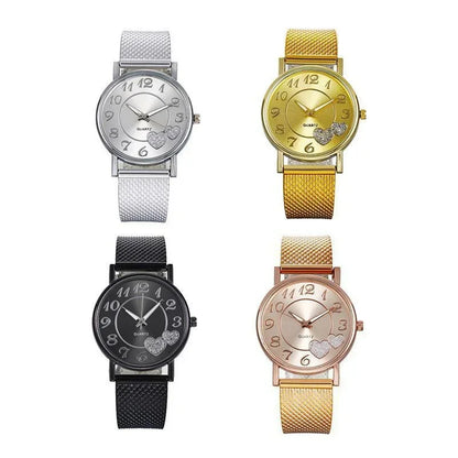 Women Fashion Simple Women Watch Strap Pin Buckle Ladies  Quartz Wrist Watches