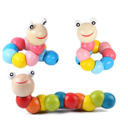 Clearance_Montessori 3D Wooden Puzzles for Kids Baby Early Learning Games Educational Wooden Toys For Children Birthday Gifts_Co