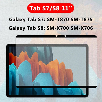 Paper Feel Reusable Magnetic Screen Protector For Samsung Galaxy Tab A9 A8 S6 Lite S7 S8 S9 FE Plus Matte Frosted Writing Film