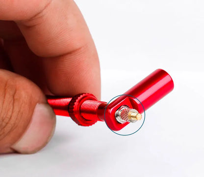 Deemount 2 in 1 Presta Caps F/V Valve Core Overhaul Install Tool CNC Anodized Alloy Light Weight Bicycle Valve Nipple 10/4/2PCS