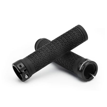 Bicycle Handle Bar Grips MTB Mountain Bike Soft Single-sided Locking Handlebar Cover Plug Rubber Non-slip Cycling Accessories