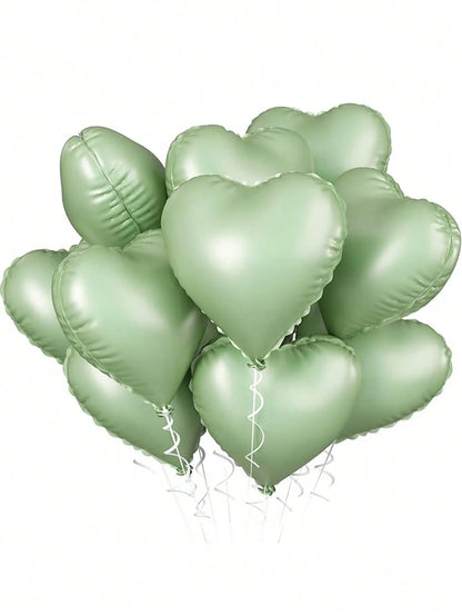 18-inch aluminum love wedding birthday proposal party decorations, balloons, party balloons, party care balloons