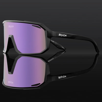 SCVCN Cycling Glasses Bike Sunglasses Men UV400 Eyewear Sports MTB Outdoor Goggles Bicycle Women Sunglasses Multi Color Riding
