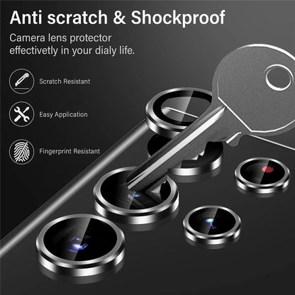 For Samsung S24 S23 Ultra Camera Lens Protector Aluminum Alloy Metal Tempered Glass Camera Film For Galaxy S22 Ultra Accessories