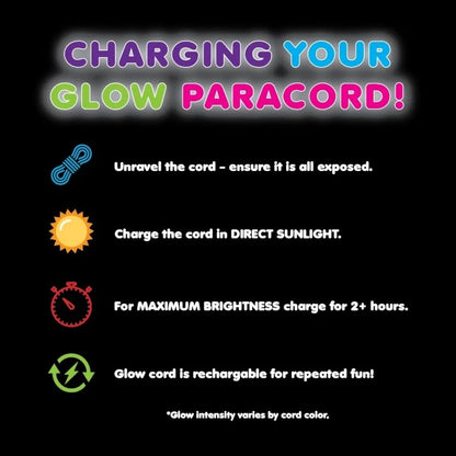 Luminous Rope 9 Strands 4mm Paracord Nylon 550 Tent Cord Glow Parachute Outdoor Bundle Lanyard Camping Survival EDC